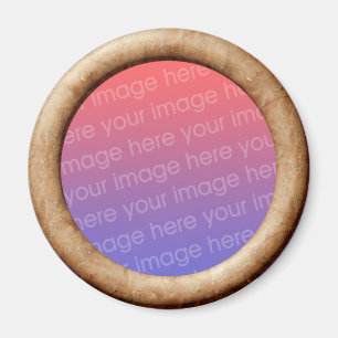 Íman Modelo do bloco (borda do quadro de efeito 3d)