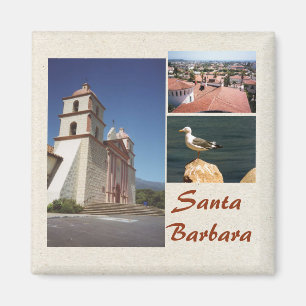 Íman Modelo do ímã da foto de Santa Barbara 3