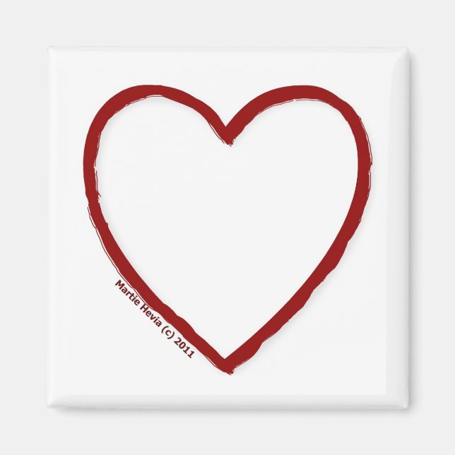 Íman Modelo do Magnet de Amor e Ódio (Frente)