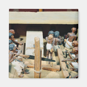 Íman Modelo funerário de uma oficina da carpintaria