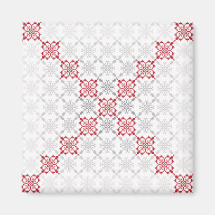 Íman Modelo geométrico II do sinal SUN letão tradicio