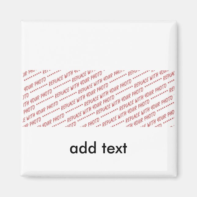 Íman Modelo para Foto Panorâmica, Grupo ou Classe (Frente)