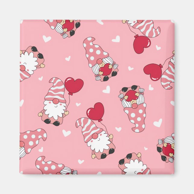 Íman Modern Minimal Red Heart Valentine’s Day Present (Frente)