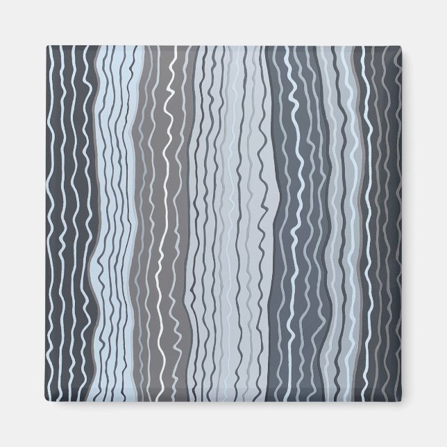 Íman Modern Squiggles 5 Magnet (Frente)