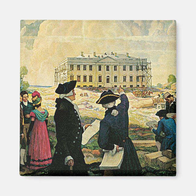 Íman Modern Washington (Frente)