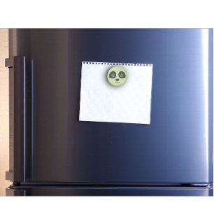 Íman Moderno - Bonito Panda Enfrentado Verde Claro