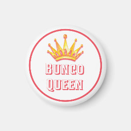 Íman Moderno Bunco Queen Crown Watercolor