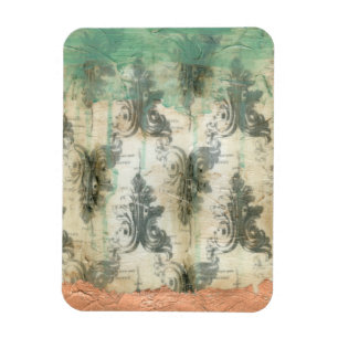 Íman Moderno Fleur De Lis Design