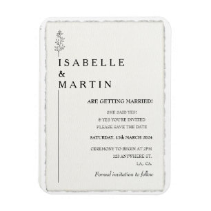 Íman Moderno Salve o Casamento de Borda Escorregada Fau