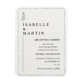 Íman Moderno Salve o Casamento de Borda Escorregada Fau