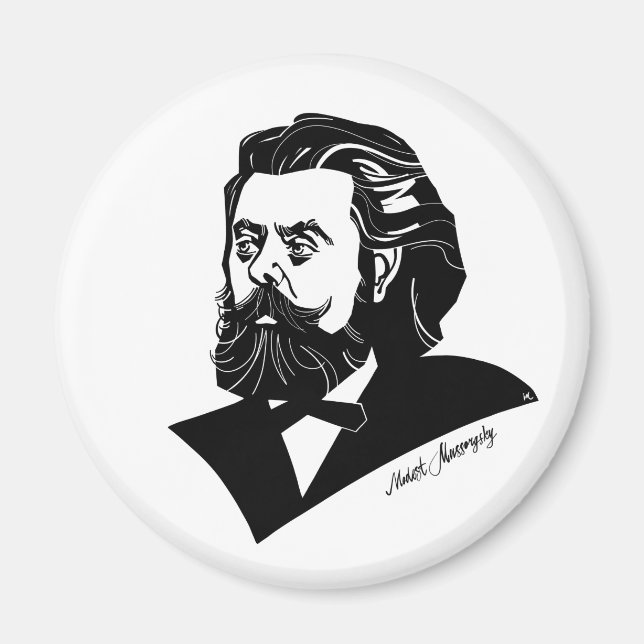 Íman Modesto Mussorgsky (Frente)