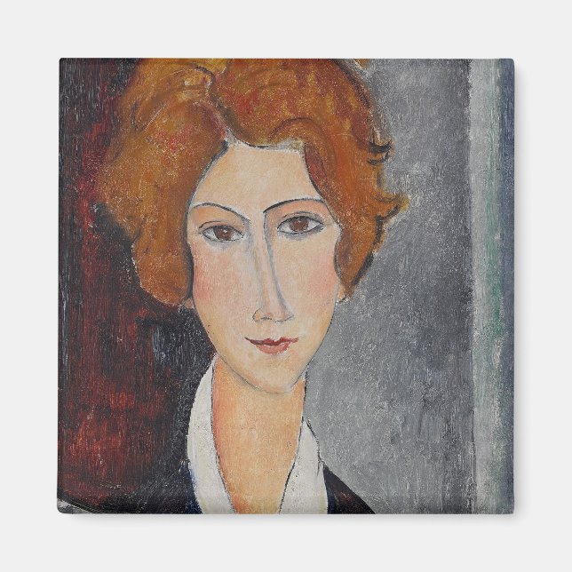 Íman Modigliani Amedeo Portrait (Frente)
