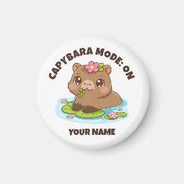 Íman Modo Capivara Kawaii Fofo Personalizado