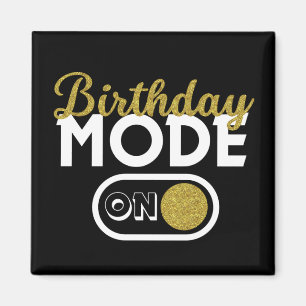 Íman Modo de Aniversário Ativado