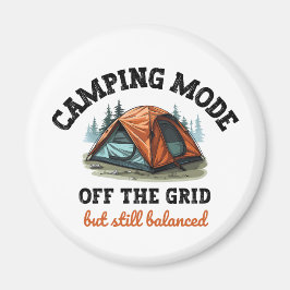 Íman Modo de Camping: fora da grade - Presente Contabil