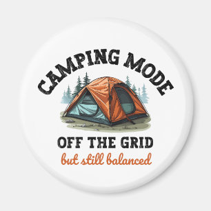 Íman Modo de Camping: fora da grade - Presente Contabil
