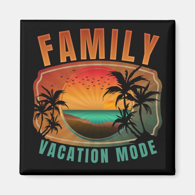 ÍMAN MODO DE FÉRIAS FAMILIARES (Frente)