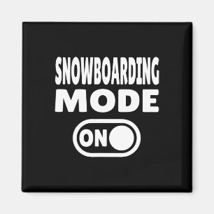 Íman Modo de Snowboard ativado - Esportes de inverno 1