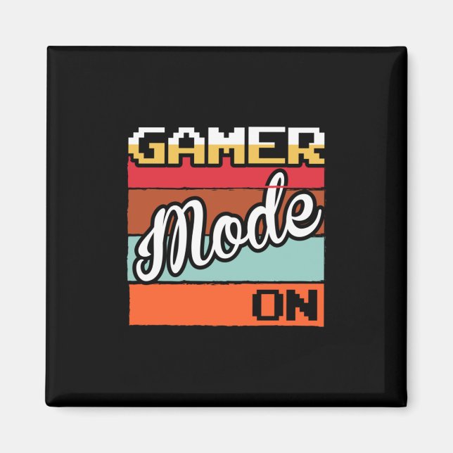 Íman Modo Gamers Ativado (Frente)