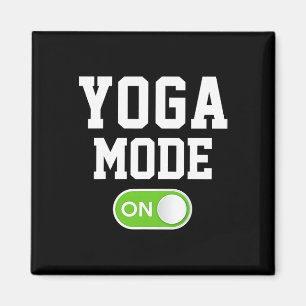 Íman Modo Ioga Ativado Yogini Yogi Engraçado