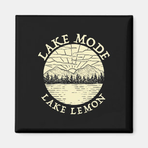 Íman Modo Lago Lago Lemon Camping Indiana Família de Ac