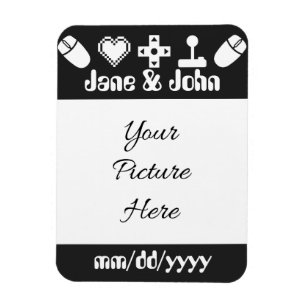 Íman Modo multijogador no ímã Black Save-the-Date