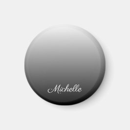 Íman Modos negros de cinzas personalizados