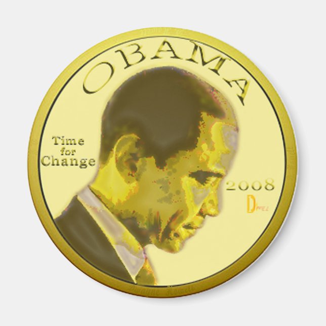 Íman Moeda OBAMA (Frente)