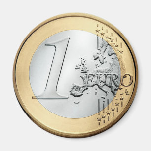 Íman Moedas de 1 euro