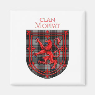 Íman Moffat Tartan Scottish Xadrez Lion Rampant