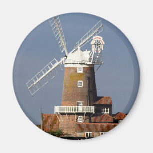 Íman Moinho de vento em Cley, Norfolk. norte