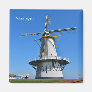 Íman Moinho de vento em Vlissingen, Holanda