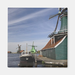 Íman Moinho de vento, Zaanse Schans, Holanda, Países Ba