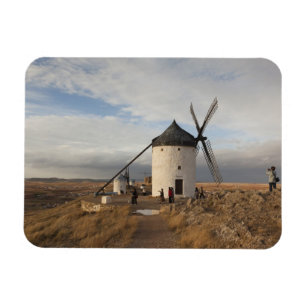 Íman Moinhos de vento antigos de La Mancha, com visitan