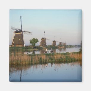 Íman Moinhos de vento, Kinderdijk, Holanda