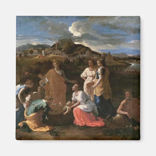 Íman Moisés resgatado da água, 1647 (Frente)