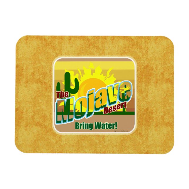 Íman Mojave Desert Hot Design (Horizontal)