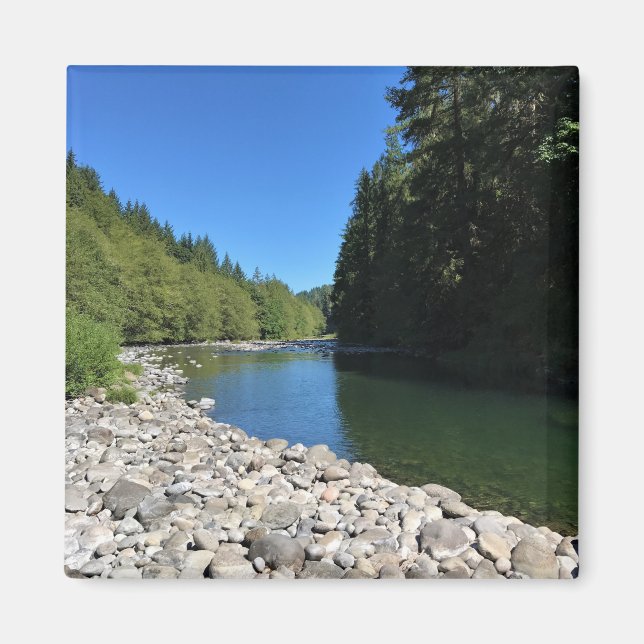 Íman Molalla River, Oregon (Frente)