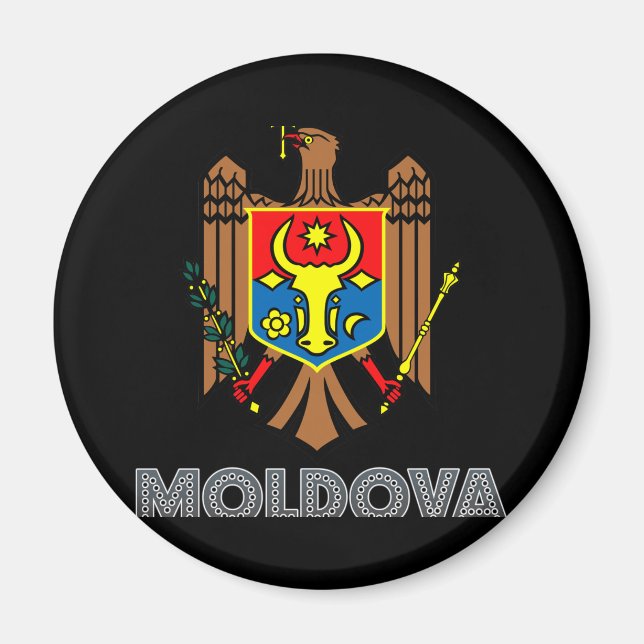 Íman Moldovan Emblem (Frente)