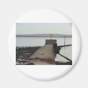 Íman Molhe no pântano de Pennington, Lymington