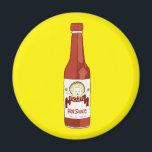 Íman Molho quente picante Cat Sombrero Diversão em amar<br><div class="desc">Veja este ímã com uma ilustração de salsa divertida com um gato em um chapéu balançando suas maracas em fundo amarelo. Veja meu compro para mais! Você sempre pode adicionar seu próprio texto. Avise-me se você quiser que algo seja feito sob medida. Se você o comprar, obrigado! Certifique-se de compartilhar...</div>