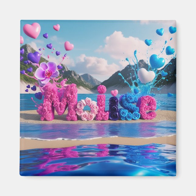 Íman Molise Floral Magnet (Frente)