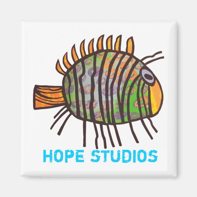 Íman Molly Fish Magnet (Frente)