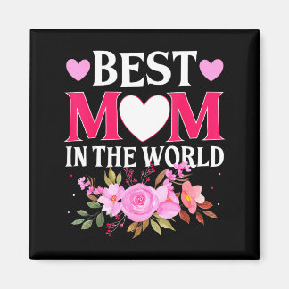Íman Mom in the world mommy floral mother's day cute mo