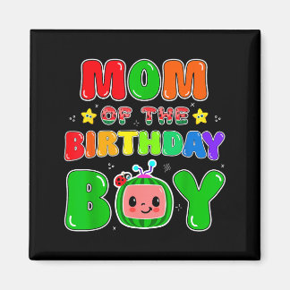 Íman Mom Of The Birthday Boy Funny Melon Family Party M