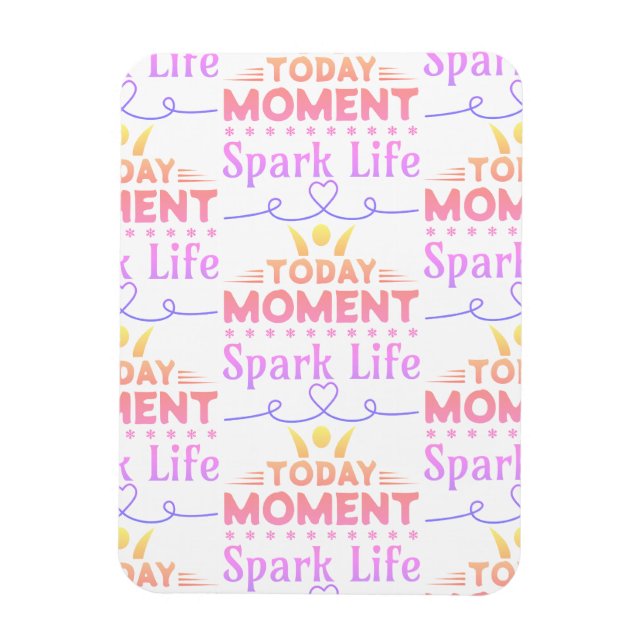 Íman Momento Atual, Saco de Tote Life Spark (Vertical)