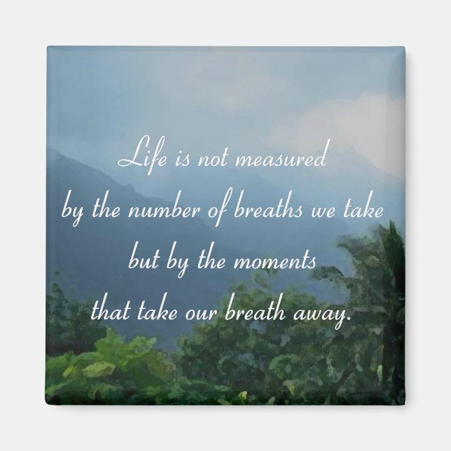 Íman Momentos Que Levam Nosso Fôlego Longe (Frente)