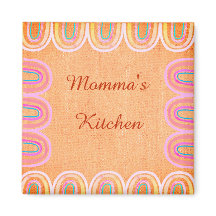 Momma's Kitchen Folk Rainbow Pattern
