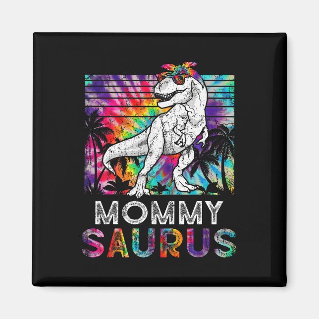Íman Mommysaurus Dinossauro Mamãe Saurus Família Combin (Frente)