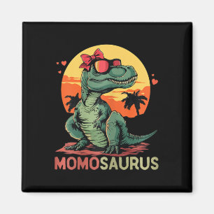 Íman Momosaurus Dino Dinosaur Momo-saurus T-rex Mãe